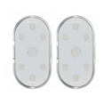 thumbnail image 1 of JIAHAOO 2Pcs Car LED Touch Lights USB Rechargeable 7 Colors Interior Auxiliary Bedside Reading Wardrobe Lights, 1 of 10