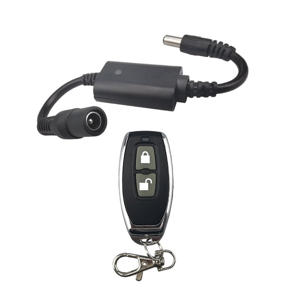 JIAHAOO 5.5*2.1mm DC Wireless Remote Control Switch, 3.7V-12V, RF 433MHz, 30W, Wireless Power Control for Various Applications