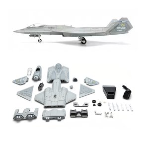 JIAHAOO ABS Airplane Model Snap Fit Construction Precise Outline Molding For DIY Craft Static Display Placement