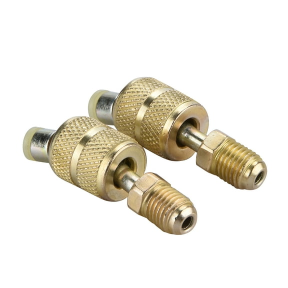 JIAHAOO AC Low-Loss Brass Adapter for R410A Mini Split Systems, Ensures Precise Refrigerant Charging