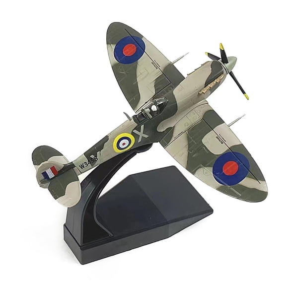 JIAHAOO Aviation Collectible Spitfire Model for Enthusiasts Accurate Scale, Beautiful Design, Ideal Home Decoration