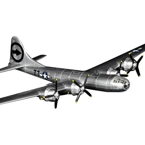 JIAHAOO B-29 Superfortress Bomber Model for Aviation Collections - High-Detail Die-Cast, Perfect for Enthusiasts