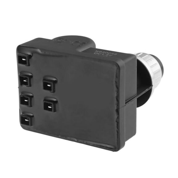 JIAHAOO BBQ Grill Spark Igniter for Gas Grills 6 Prong Output 1 5V Pulse Lighter Quick Ignition Durable Design Black Plastic Outdoor