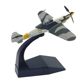 JIAHAOO BF 109F 4 Fighter Alloy Aircraft Model 1 72 Scale Plane Souvenir Static Display for Airplane Collectors Adults