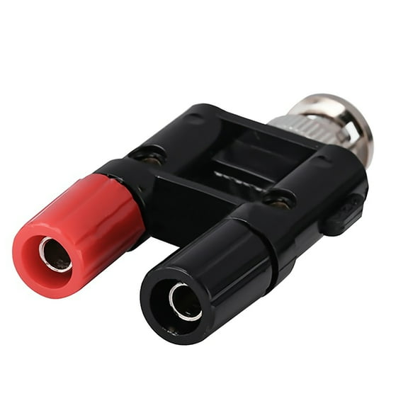 JIAHAOO BNC Male to Banana Jack Adapter 4MM Binding Post for Connecting Test Equipment with Spade Lugs Banana Plugs Wires