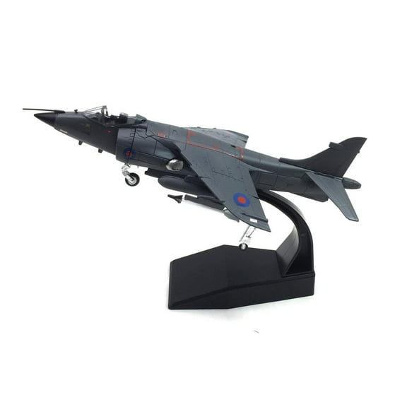 JIAHAOO Beautiful 1:72 Scale Harrier Jet Model for Home Decor Alloy & Plastic, Retro, Noble Fashion Statement