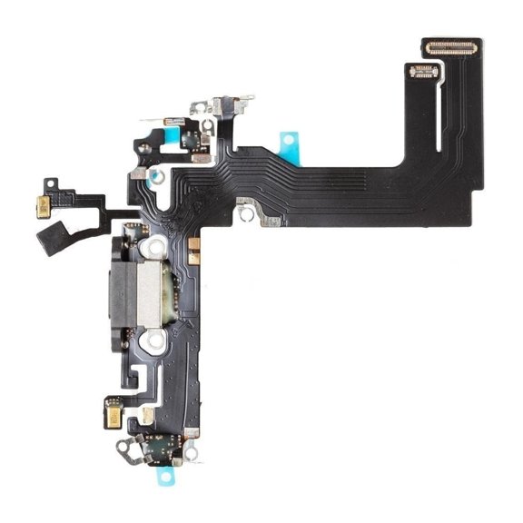 JIAHAOO Black Charging Port Dock Replacement Fixes Charger Connector High Quality Module Mobile Part Repair for Phone 13 Mini
