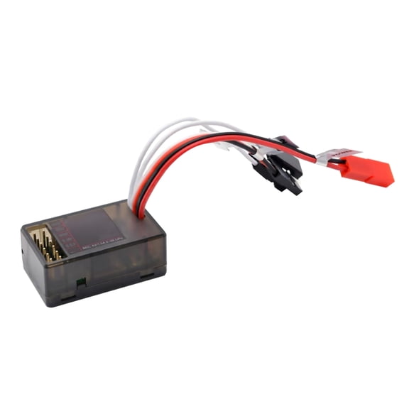 JIAHAOO Brushed ESC 10A for Remote Control Vehicles Boats Aircraft Integrated Light Group Two Way Mode Selectable BEC
