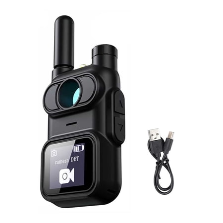 JIAHAOO Bug Detector Camera Finder for Hidden Cameras RF Signal Tracking 1MHz-6GHz Range Anti Eavesdropping Portable