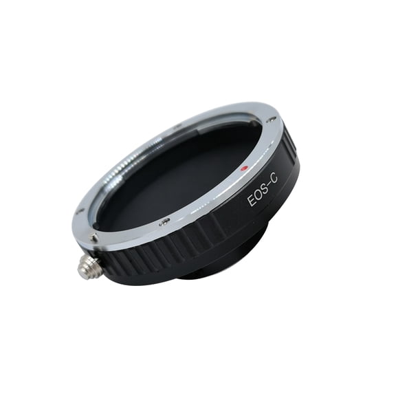 JIAHAOO C-Mount Lens Adapter Converts EOS EF EFS Lens for Manual Focus Use Aluminium Alloy Build