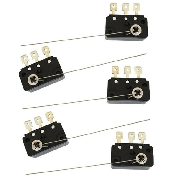 JIAHAOO Coin-Insertion Crediting MicroSwitches, Reliable and Long-Lasting with 4.8mm Connectors
