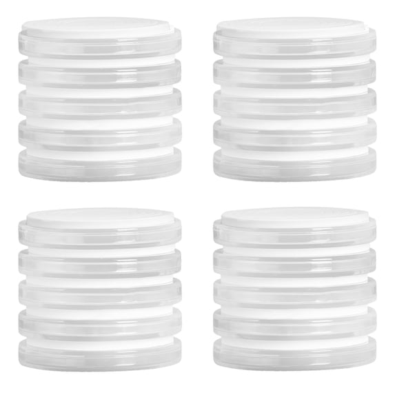 JIAHAOO Commemorative Coin Display Box for 46mm Diameter Coins, 20pcs Capacity, Clear & Easy to View