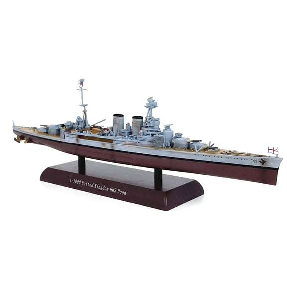 JIAHAOO Commemorative Gift for Military History Buffs United Kingdom HMS Hood Battlecruiser Model