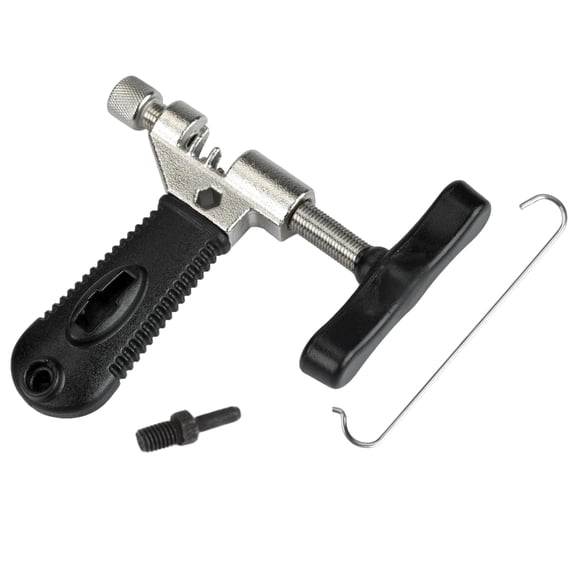 JIAHAOO Compact Black Metal Bike Chain Tool for 7 8 9 10 Speed Bicycles Easy to Break Re-chain Portable Design