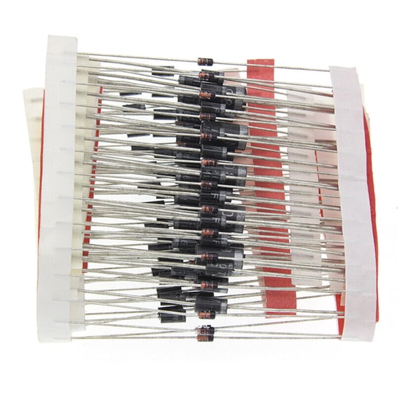 JIAHAOO Comprehensive Diode Assortment for Circuit Building - Features 1A, 2A, 3A Ratings, Suitable for Various Voltage Requirements
