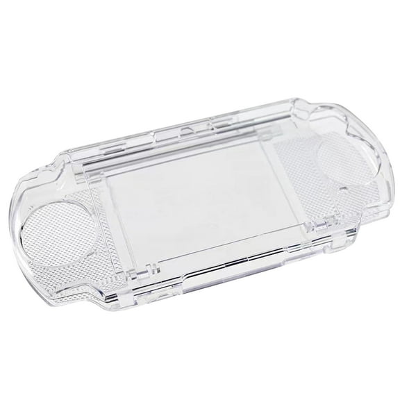 JIAHAOO Crystal Case for PSP2000/3000, Flip Open LCD Screen Cover for Glare Reduction and Disc Slot Access