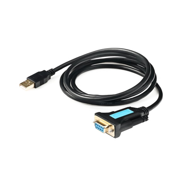 JIAHAOO DB9 RS232 Serial to USB Adapter Powered by USB Stable Transfer for Amateur Radio PL2303 Chip Win XP Linux Triple Shielded