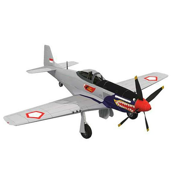 JIAHAOO DIY Paper Plane Model 1:33 Scale P-51D Mustang Fighter for Military Puzzle Enthusiasts Accurate Scale Detailed Build