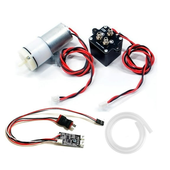 JIAHAOO Durable Smoke Emitter for 1/10 SCX10 III Climbing Car Enhances RC Model Experience, For Axial
