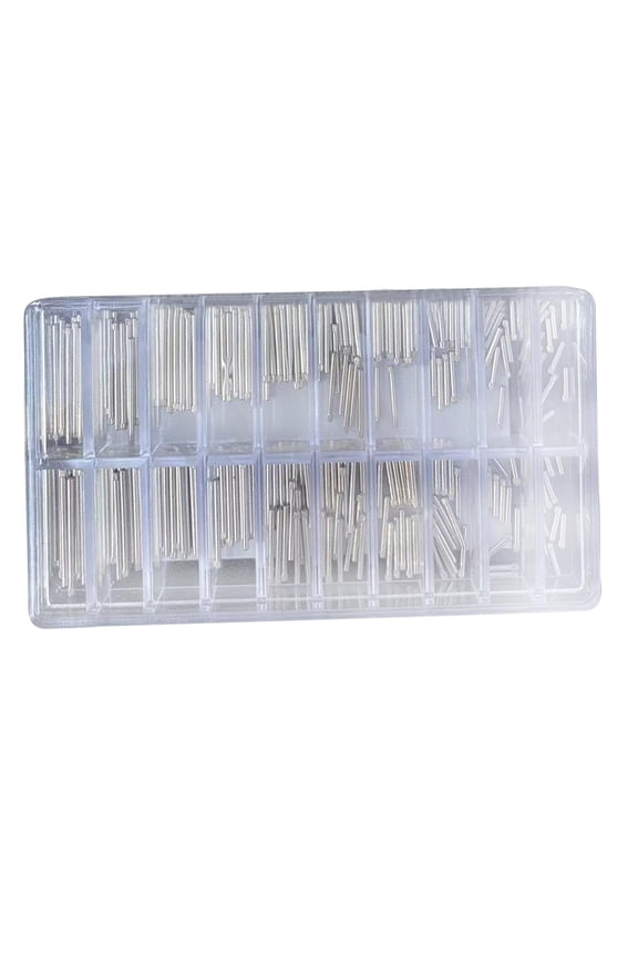Durable Stainless Steel Spring Bars for Watches for Replacement & Repair, 8-26mm Lengths