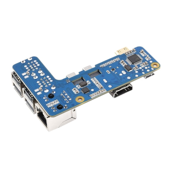 JIAHAOO Expansion Board - USB 2.0/1.1, RTL8152B Ethernet, HD Converter for Orange Pi BPI M2 Zero