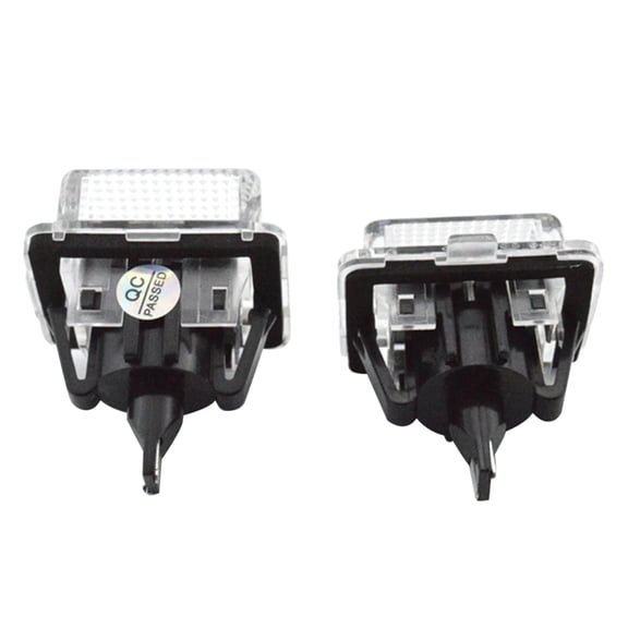 JIAHAOO For Benz LED License Plate Lights W204 W212 C216 W221 6500K White Number Plate Bulbs Error Free 18 LEDs Pair