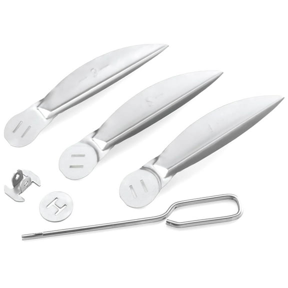 JIAHAOO For Weber 22 Grill Ash Removal Kit 90992 One-Touch Cleaning Vent Control System Durable BBQ Parts