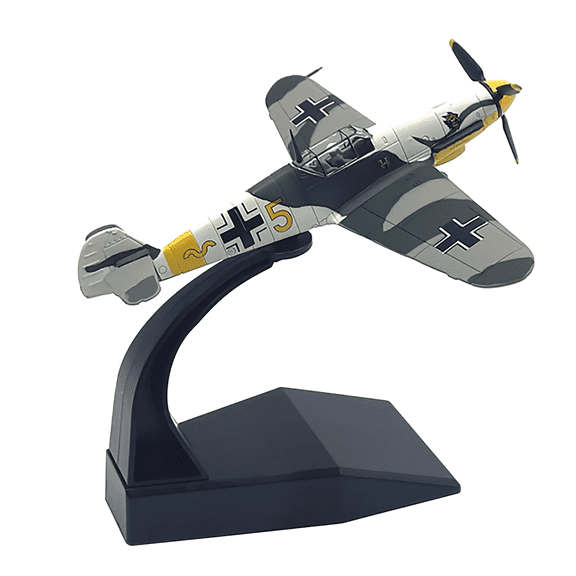 JIAHAOO German BF 109F 4 Fighter Alloy Aircraft Model 1 72 Scale Plane Souvenir Static Display Gift for Airplane Collectors Adults