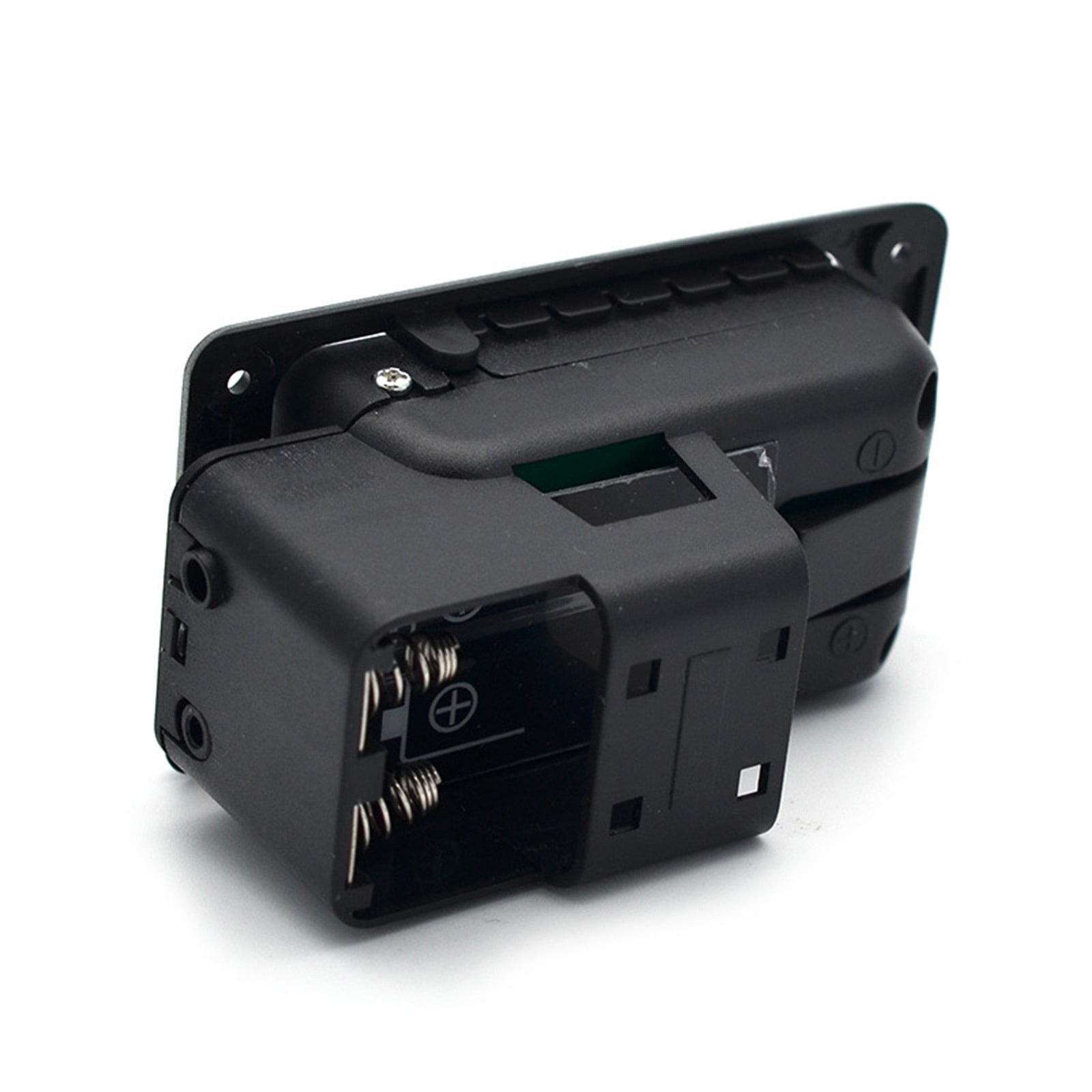 JIAHAOO Guitar Preamp Pickup System 4 Band EQ Tuner Switch Simple Installation For Acoustic Classical Folk Guitar Playing