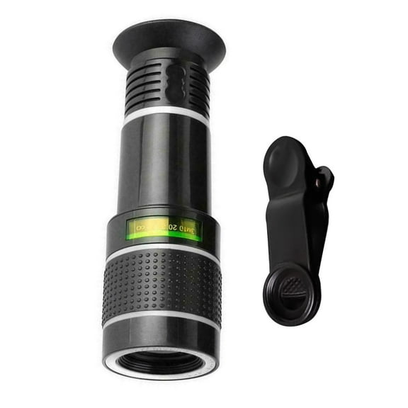 JIAHAOO High-Definition Mobile Telescope for Smartphone Cameras, 20X Zoom, Perfect for Wildlife Observation and Birdwatching