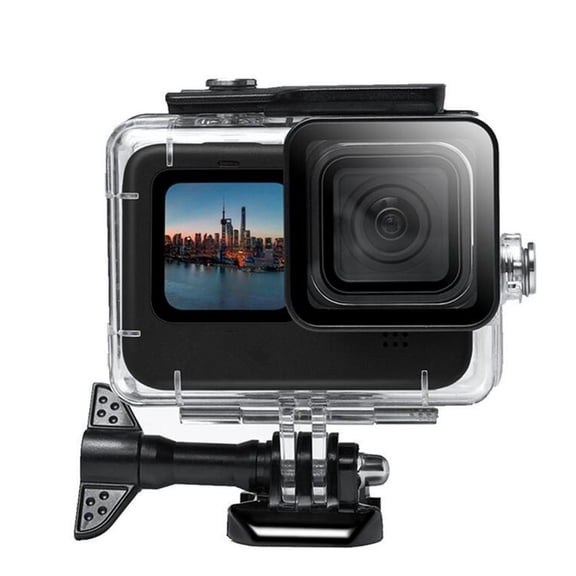 JIAHAOO High-Performance Waterproof Case for GoPro Hero 9/10 Clear Vision, Anti-Pressure, Heavy-Duty Construction