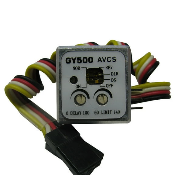 JIAHAOO High-Precision Gyro for RC Helicopters, Features AVCS System, Reduces Wind Impact, Ideal for Aerobatic Maneuvers