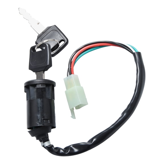 JIAHAOO Ignition Key Switch Assembly ABS Construction For 50cc250cc Off Road Vehicle Go Kart Scooter Moped Usage