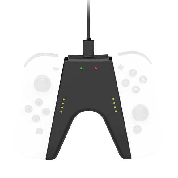 JIAHAOO Joycon Controller Grip V Shape Design USB Type-C Charger Bracket Lightweight Easy to Use for Switch