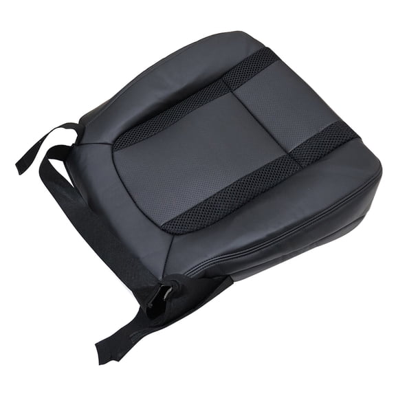 JIAHAOO Left Black Leather Seat Cover Specifically for F-150 Raptor SVT 2010-2014 Driver Side Offers Superior Comfort & Style