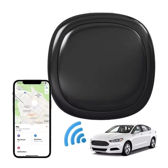 JIAHAOO Long Standby GPS Tracking Device For Car Assets Pets Family APP Control Location History SOS Function ABS Black Material