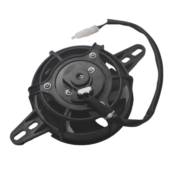 JIAHAOO Motorcycle Radiator Fan 4 Universal 12 Volt 24W 300CFM for ATV UTV Quad Go Kart Buggy Engine Overheating Prevention