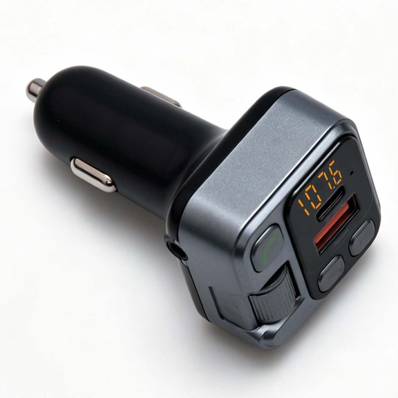 JIAHAOO Multi-Port Car Charging Audio Signal Modulator for Residential & Commercial Vehicle Multimedia