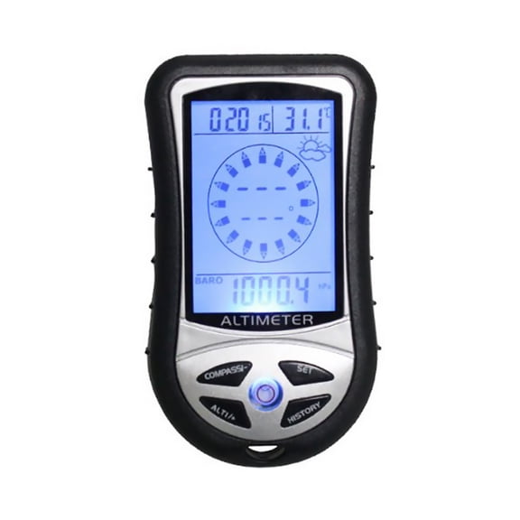 JIAHAOO Multi Tool Digital Altimeter Compass Barometer Thermometer for Outdoor Survival Gear Kit