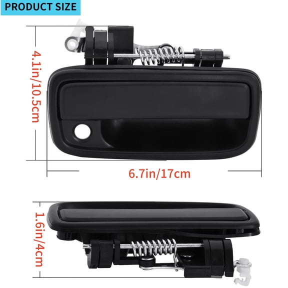 JIAHAOO OEM 79344 79345 Front Exterior Door Handle Pair Auto Replacement Component Perfect Fit For Tacoma 1995-2004