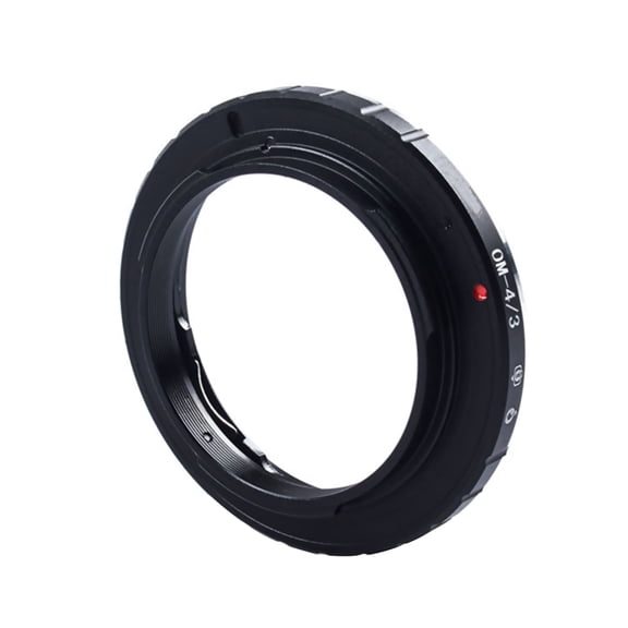 JIAHAOO OM to Four Thirds Lens Mount Anodized Aluminum Manual Focus Aperture No Auto Focus Manual Control Adapter Mount