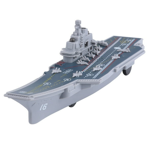 JIAHAOO Plastic Aircraft Carrier Assembly Model for Nautical Enthusiasts, China Shandong Ship Replica, Elegant Decoration for Office or Bar
