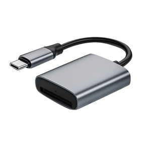 JIAHAOO Portable USB C SD Card Reader UHS-II Support Aluminum Case for Photographers Videographers Editors