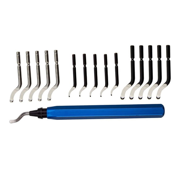 JIAHAOO Professional Deburring Tool Set for Hobbyists & DIYers HSS Steel, Durable & Versatile