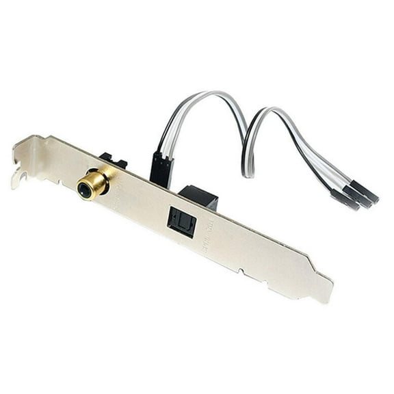 JIAHAOO Pure Audio SPDIF RCA Out Daughter Card for PC Sound 24bit 192KHz Dolby DTS 7.1 APE FLAC Support 120dB SNR Upgrade