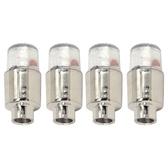 JIAHAOO RGB LED Wheel Valve Lights for Cars, Bikes, & Motorcycles, Powered by AG10 Batteries, Easy to Use