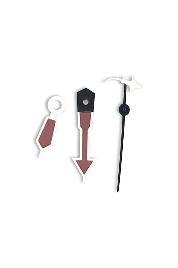 Red Watch Hands for NH35/NH36 Movements Perfect for Watch Repairs and Modifications, Easy to Install