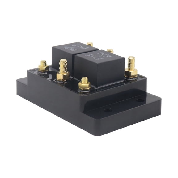 JIAHAOO Relay Module for Forward & Reverse Motor Control 12V 80A Intermittent 50A Continuous Epoxy Sealed Easy Install