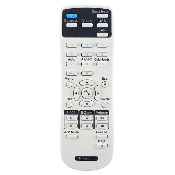 JIAHAOO Replacement Remote Control For Epson Projectors CB S04 CB X04 CB W04 U04 433MHz Easy To Use