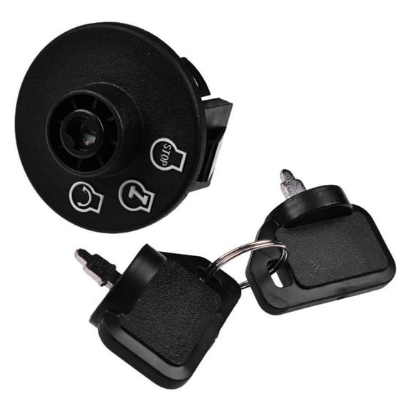 JIAHAOO Replacement Starter Switch for Exmark Z Toro Z Master Timecutter Titan 3 Position 5 Terminal Ignition Switch with Two Keys